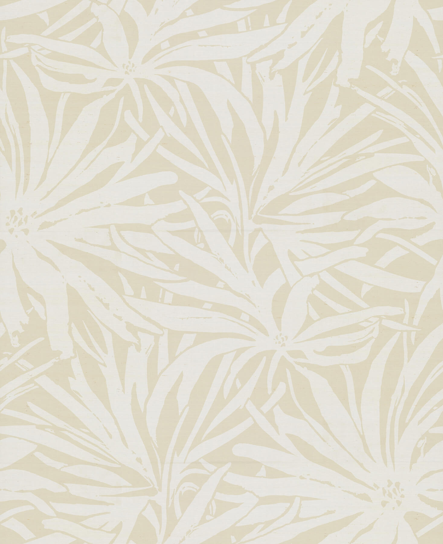 Floral Canopy Beige Mural