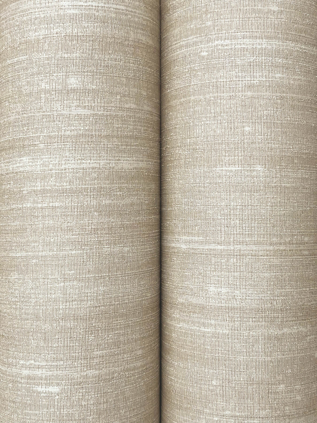 Sari Silk Beige Faux Fabric Wallpaper