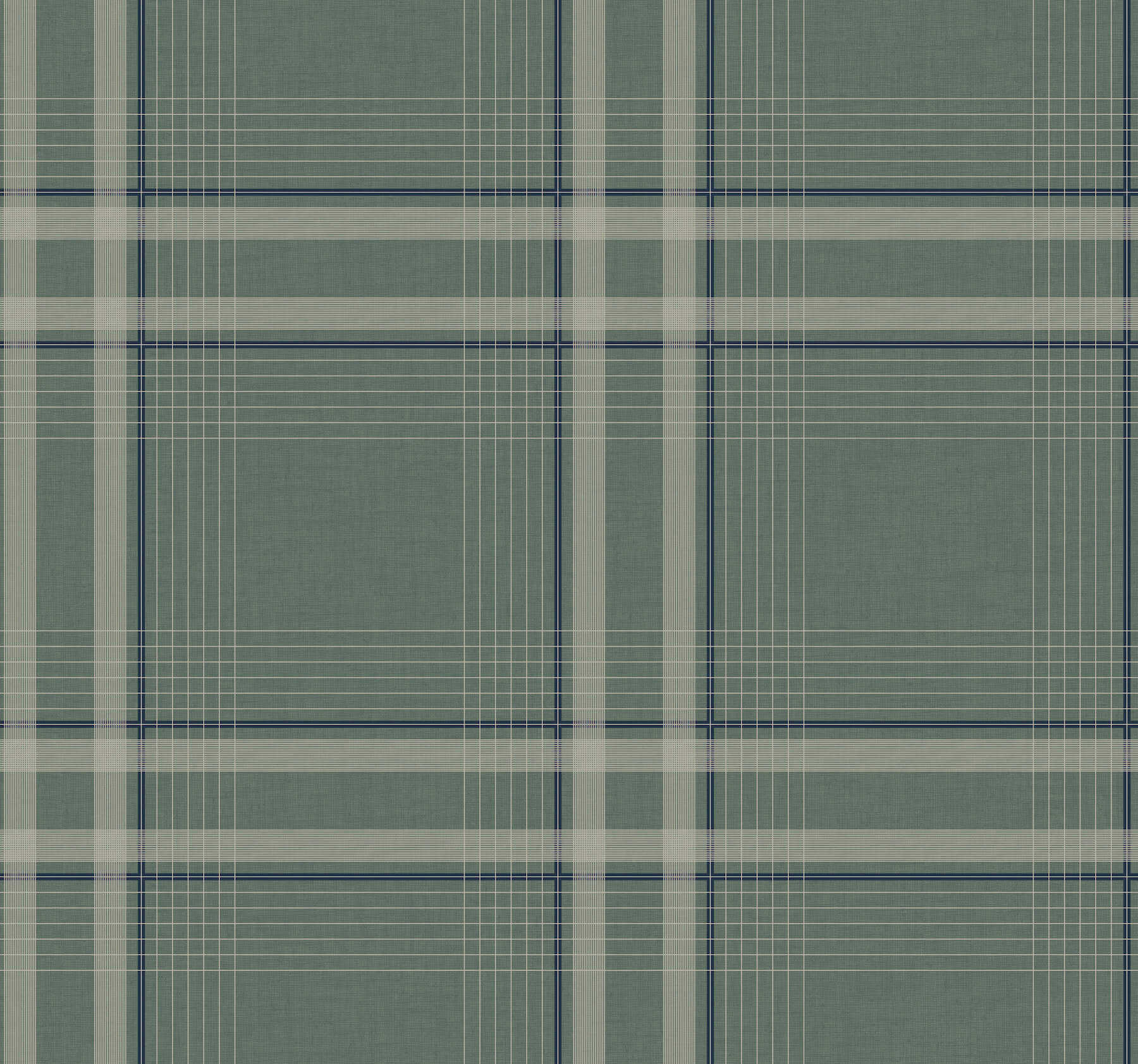 1102-country-club-plaid-green-faux-linen-wallpaper-1.jpg Country Club Plaid Green Faux Linen Wallpaper
