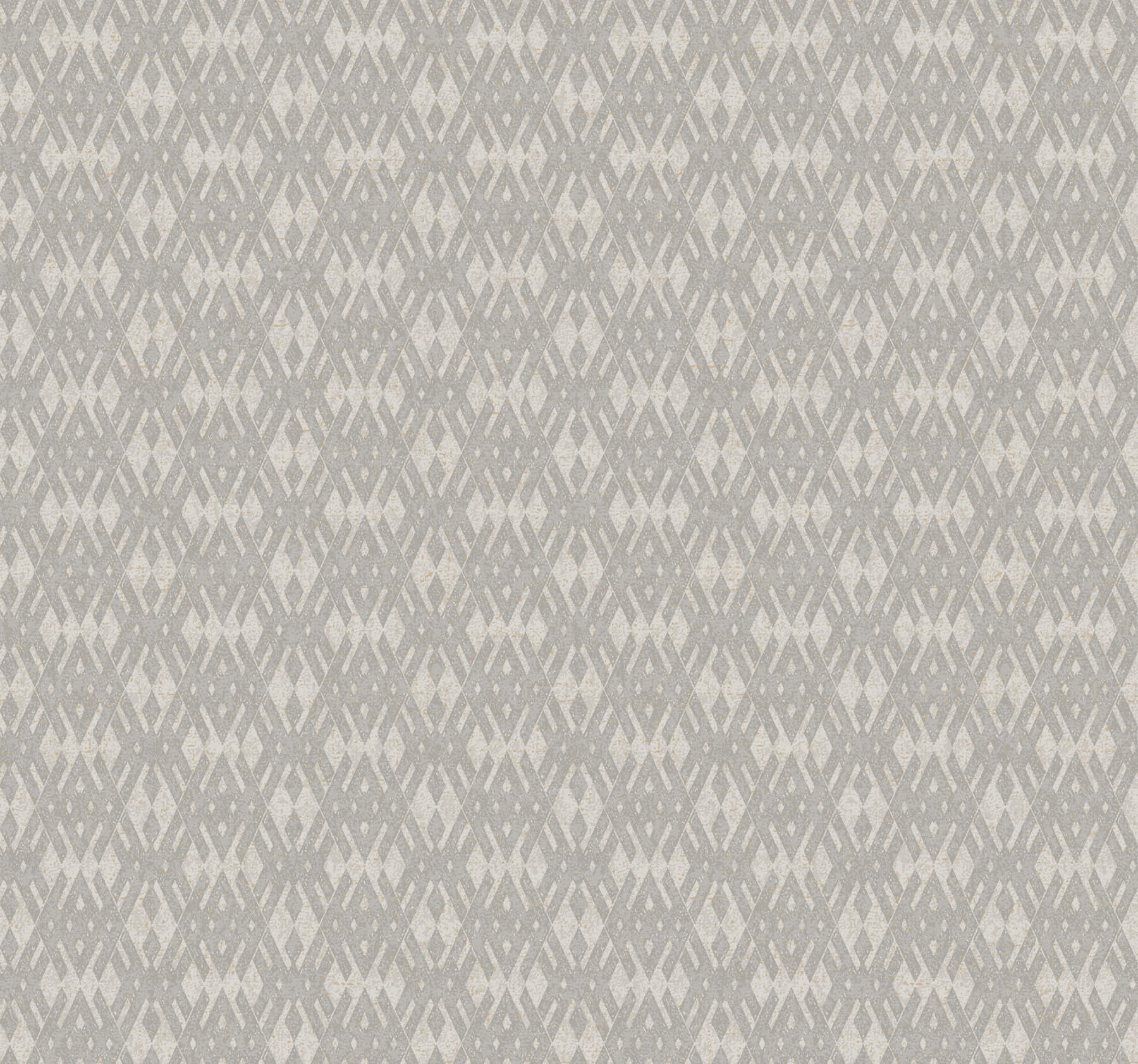 Radcliffe Grey Diamond Motif Wallpaper