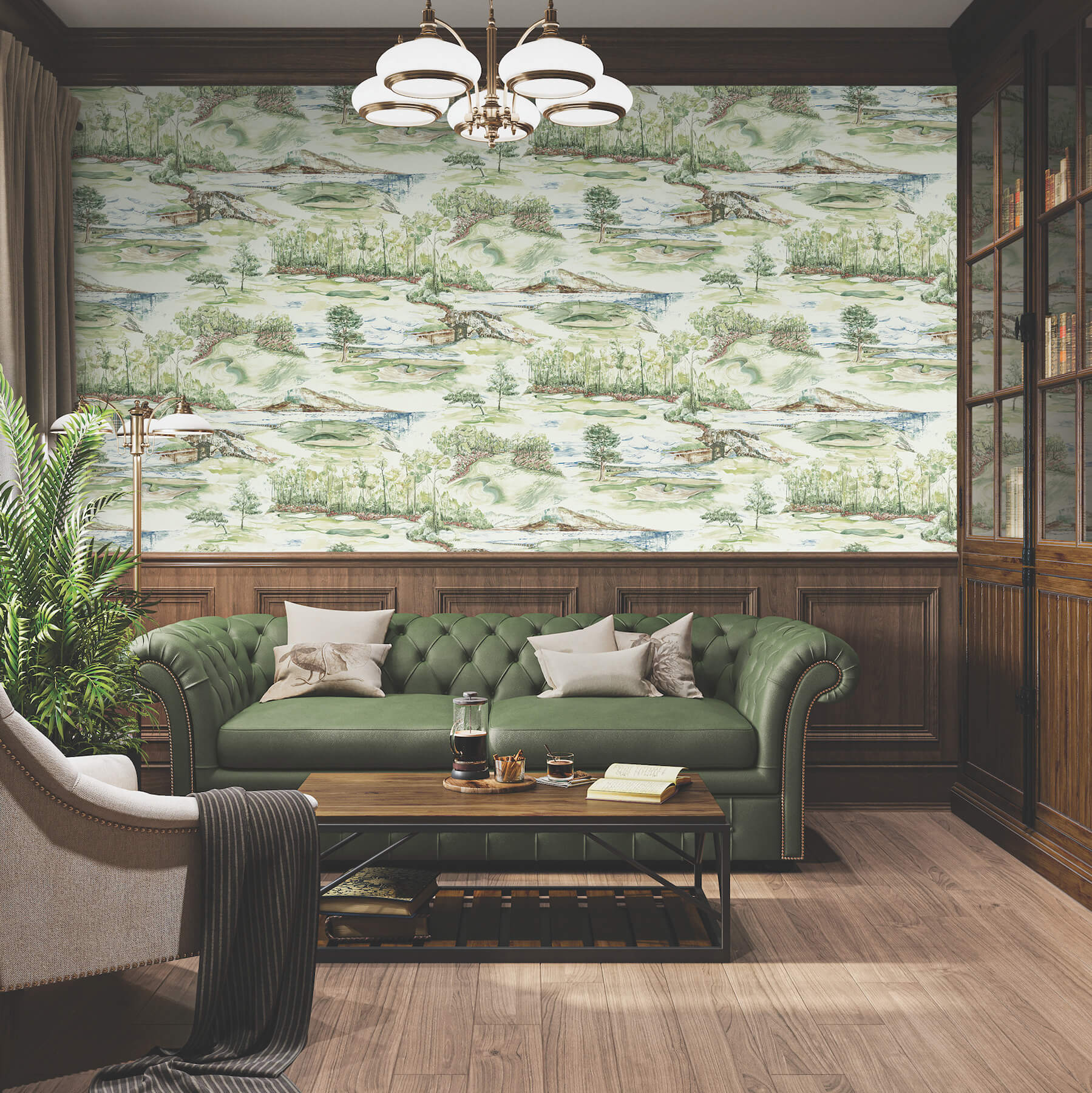 1157-hole-in-one-multicolor-scenic-wallpaper-2.jpg Hole In One Multicolor Scenic Wallpaper