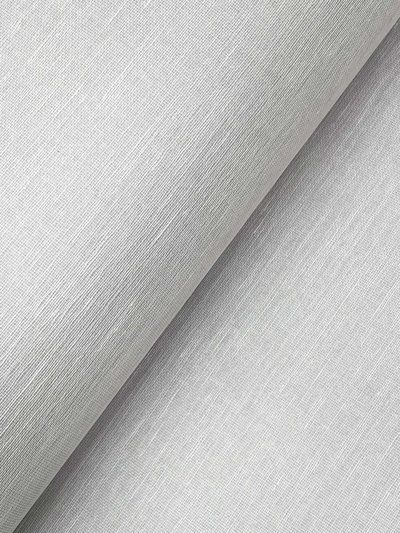 Hempfield Weave Light Grey Loomed Wallpaper