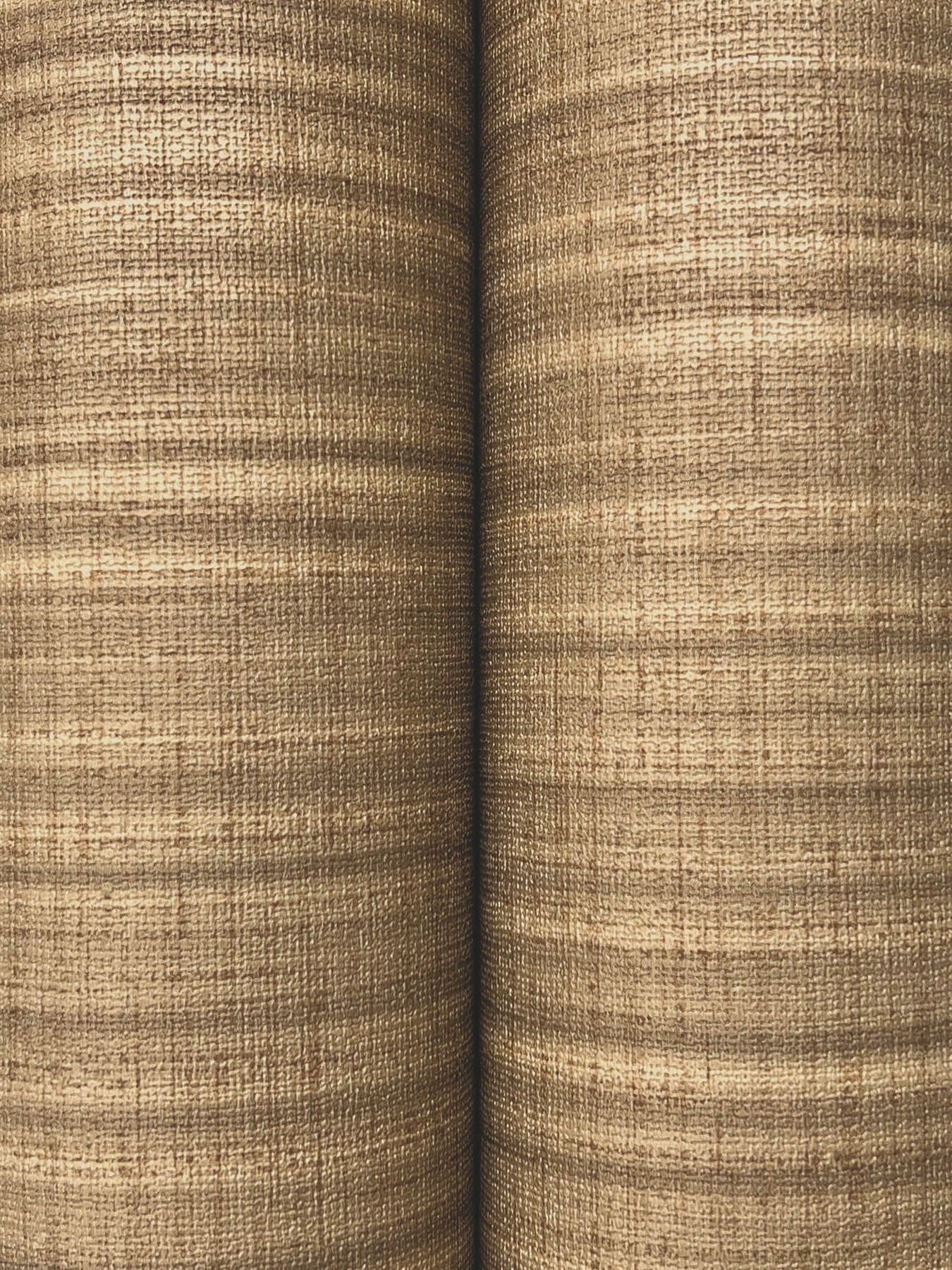 Down To Earth Brass Striated Wallpaper