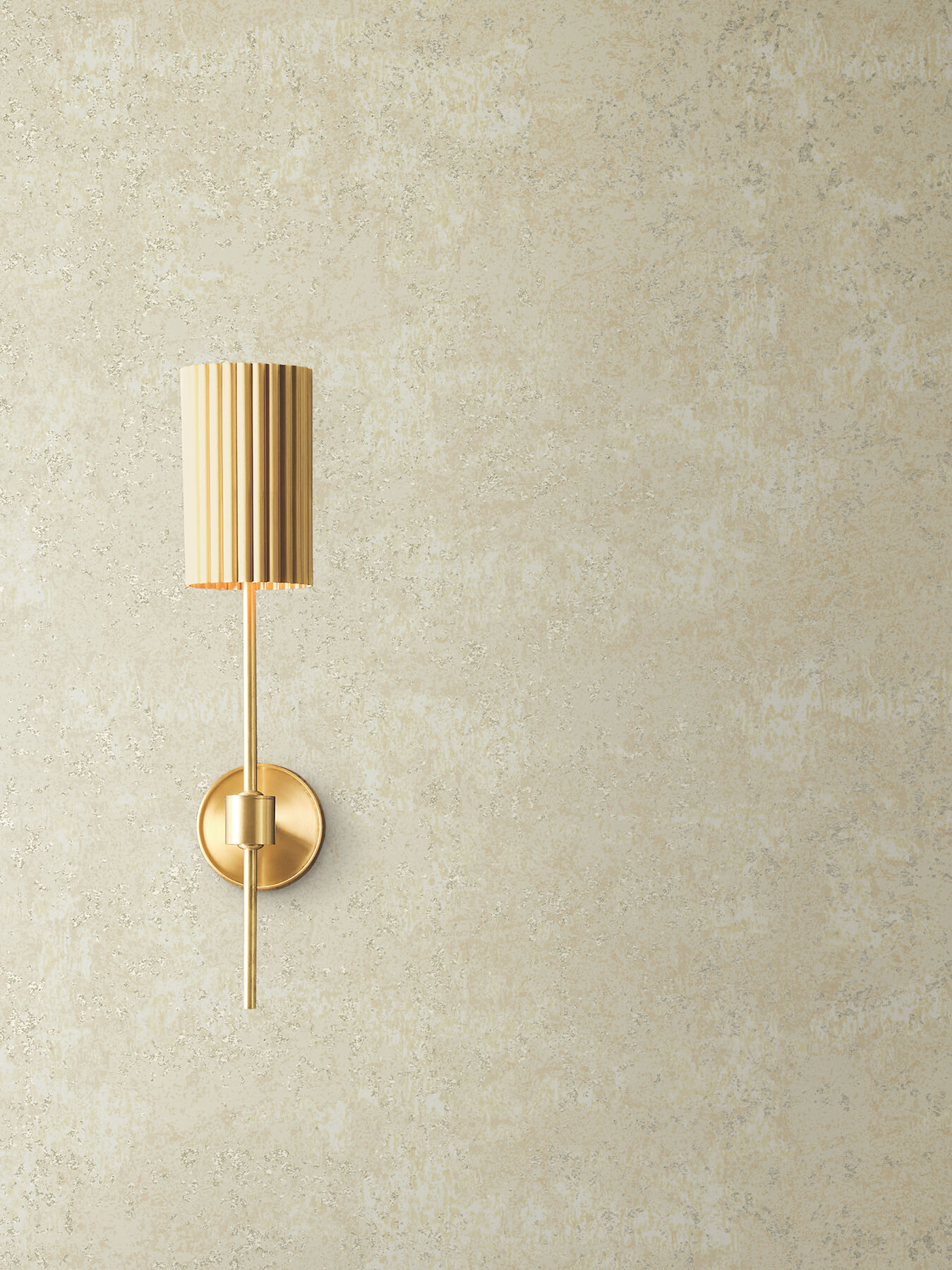 Crystal Cloud Beige Beaded Wallpaper