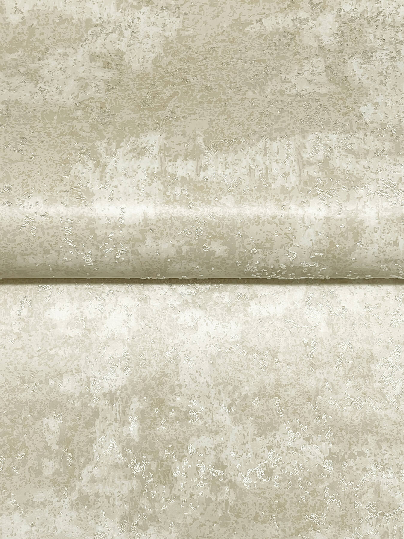 Crystal Cloud Beige Beaded Wallpaper