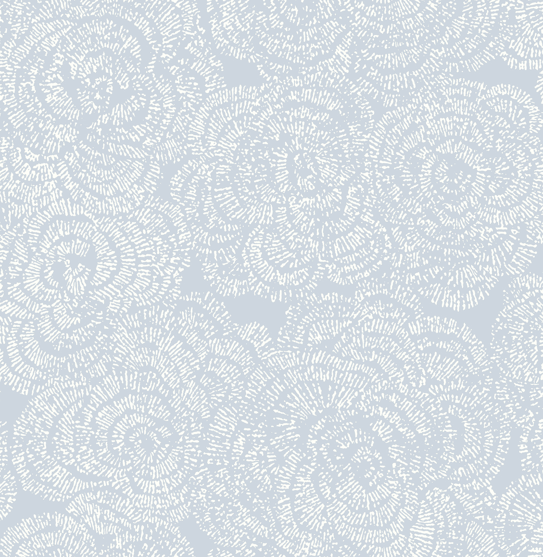 Ambroise Light Blue Abstract Floral Wallpaper