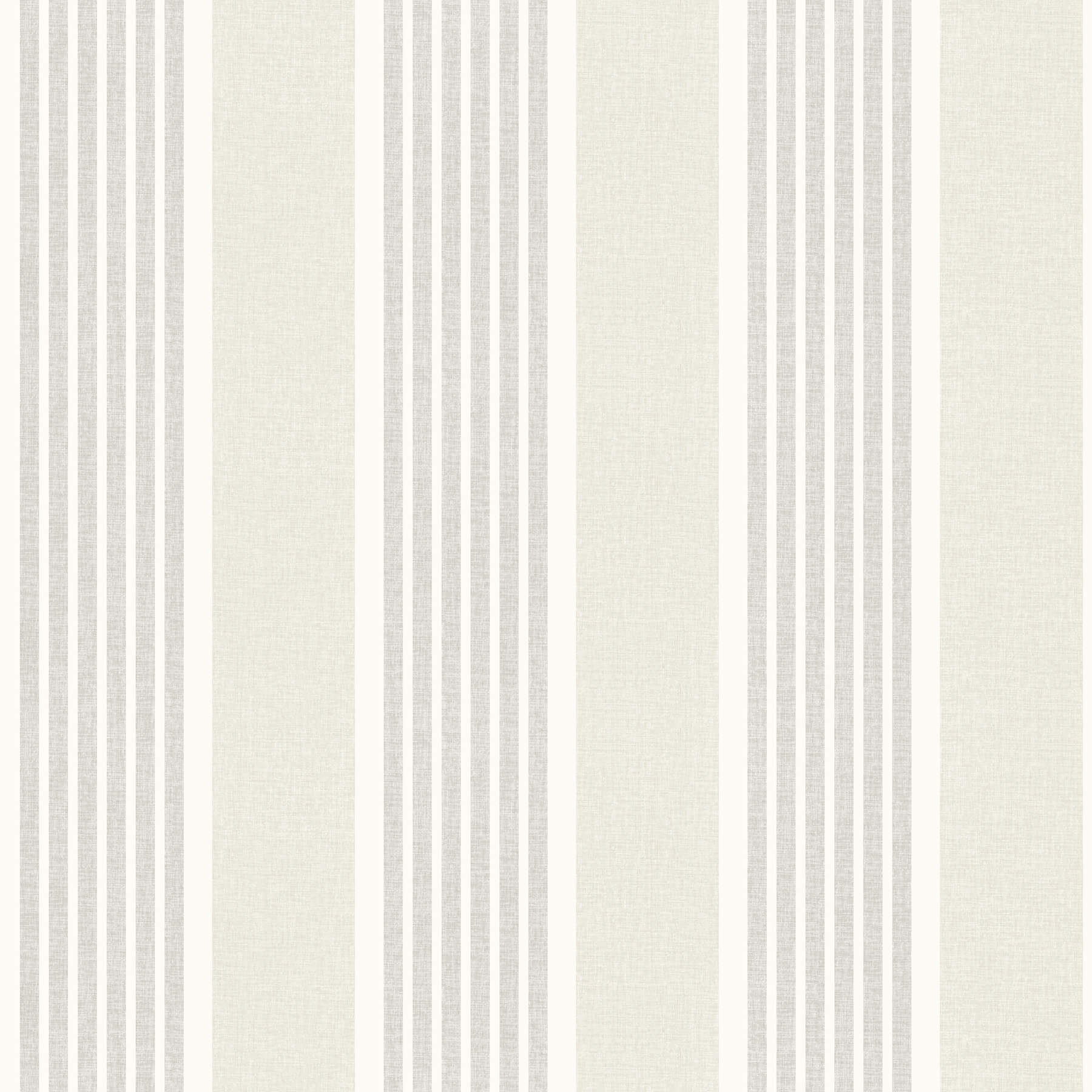Bingley Light Grey Embellished Stripe Wallpaper