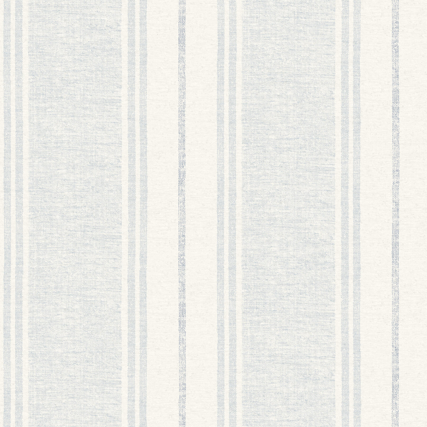 Maddox Sky Blue Flannel Stripe Wallpaper