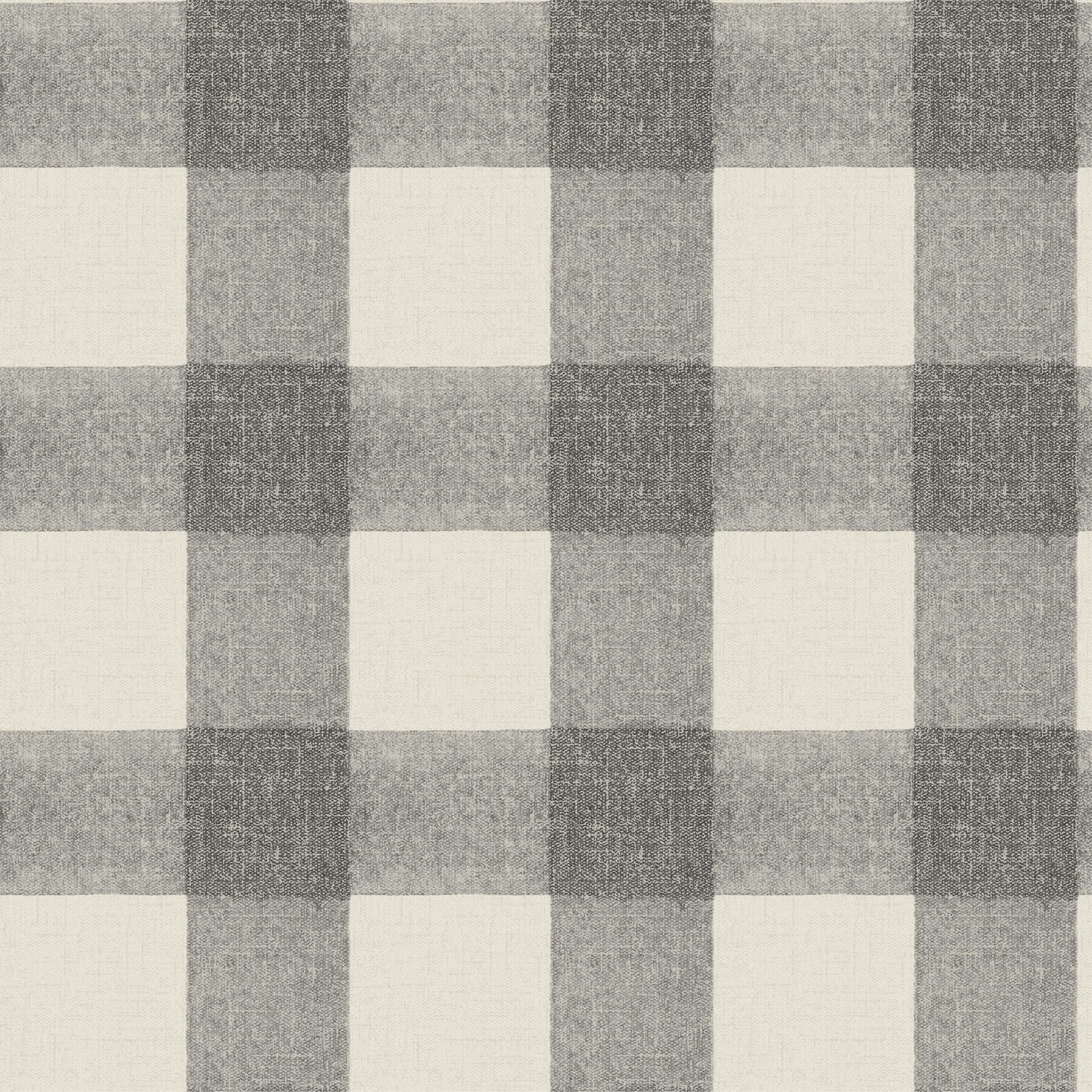 Thorpe Charcoal Plaid Wallpaper