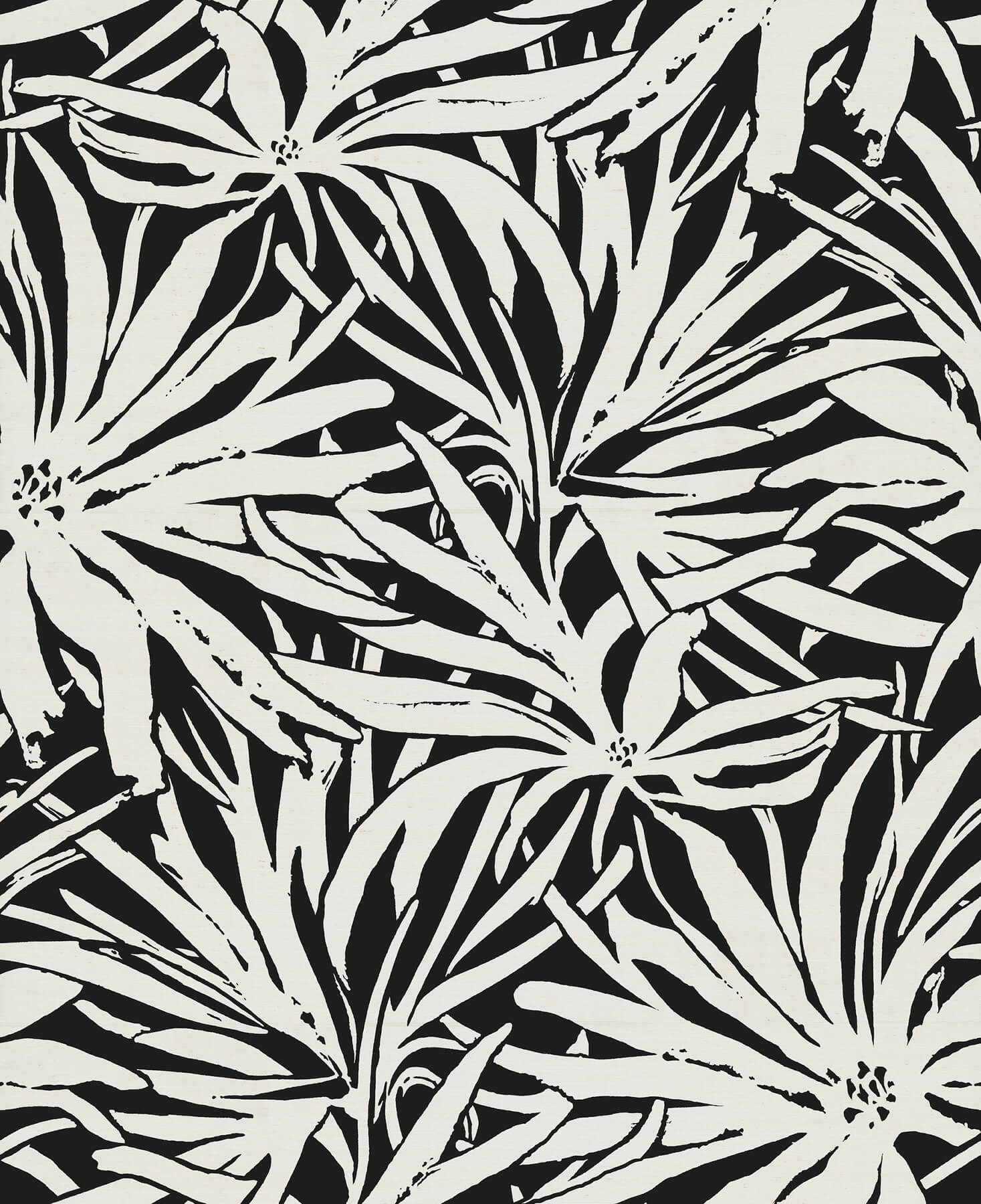 25-floral-canopy-black-mural-1.jpg Floral Canopy Black Mural