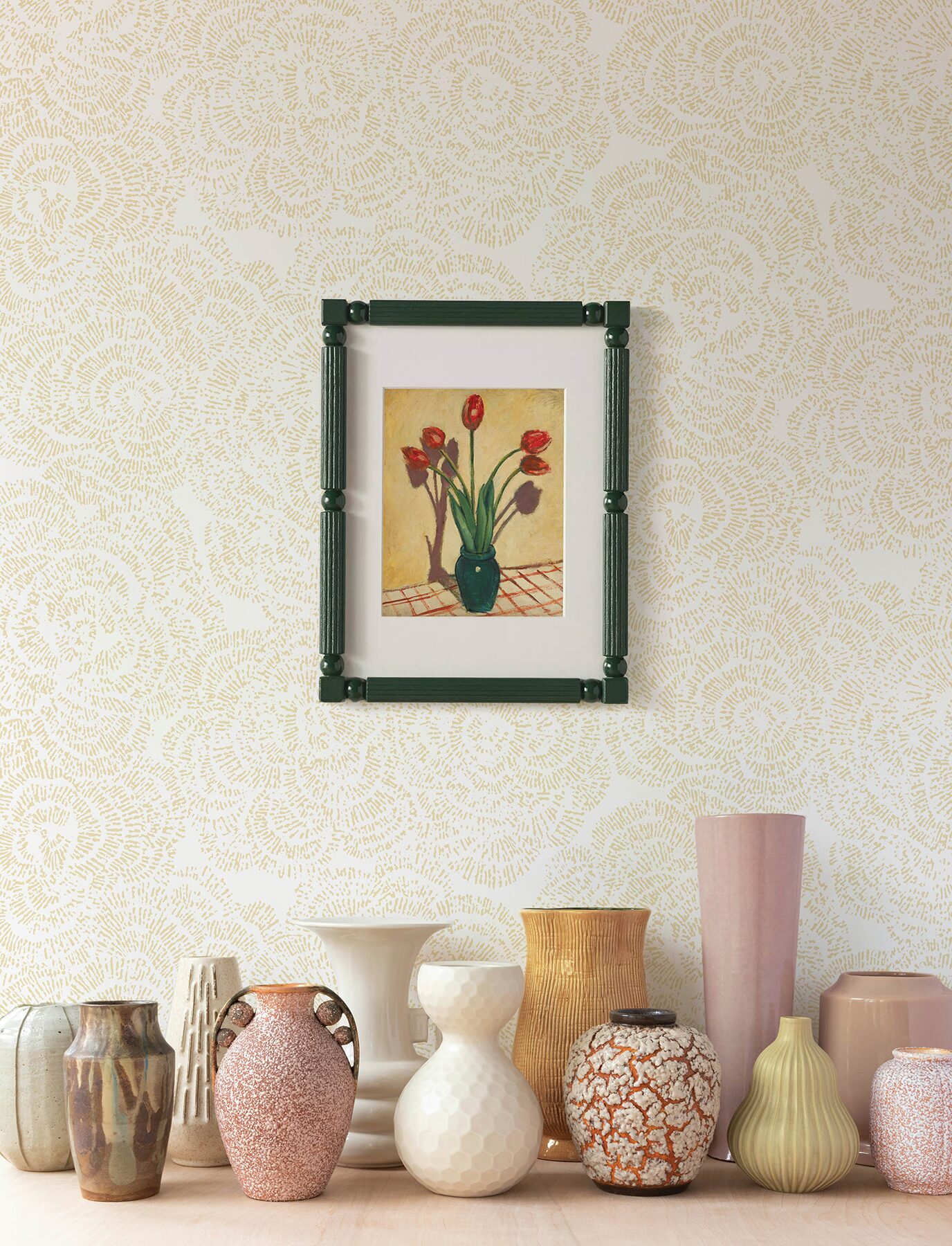 Ambroise Butter Abstract Floral Wallpaper