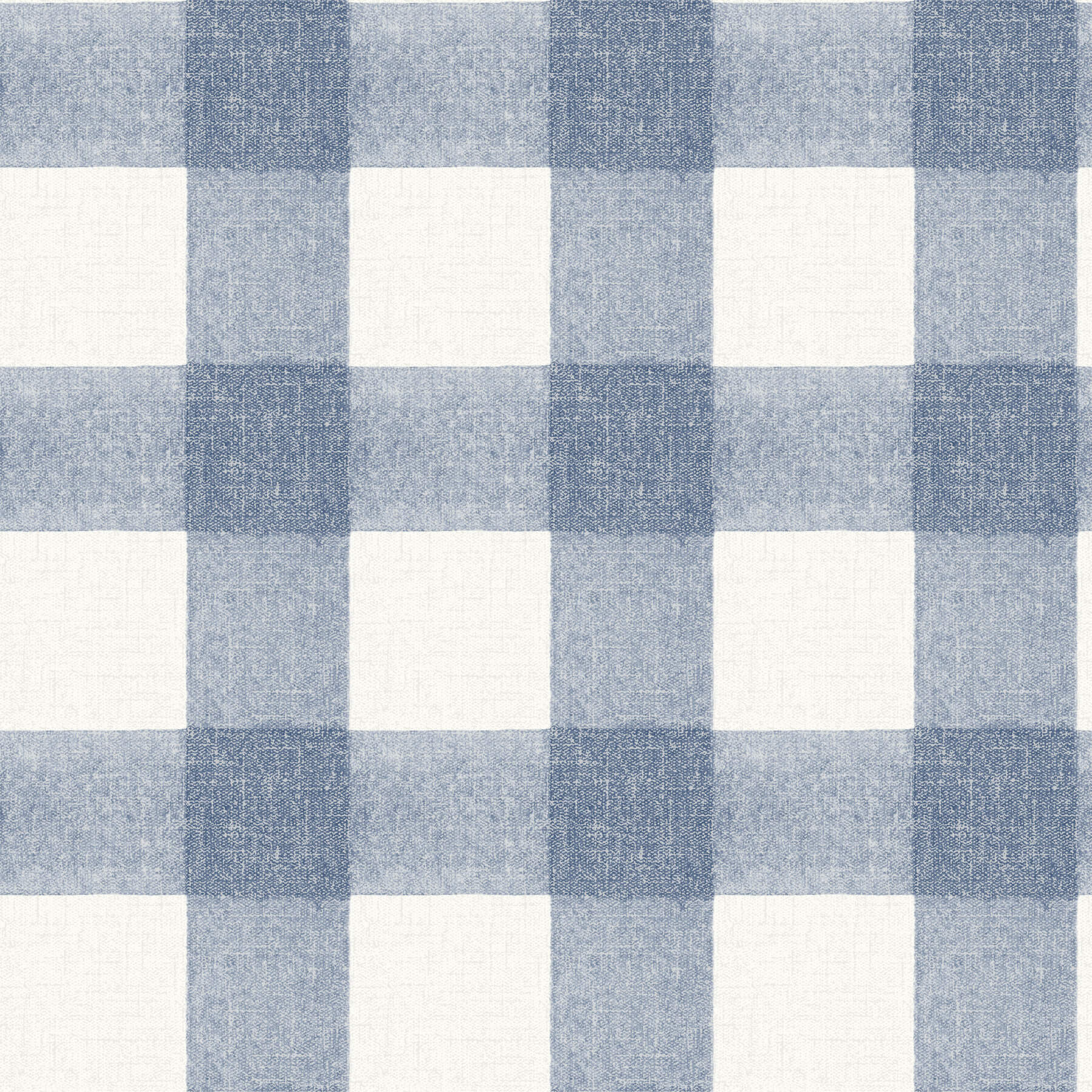 Thorpe Blue Plaid Wallpaper