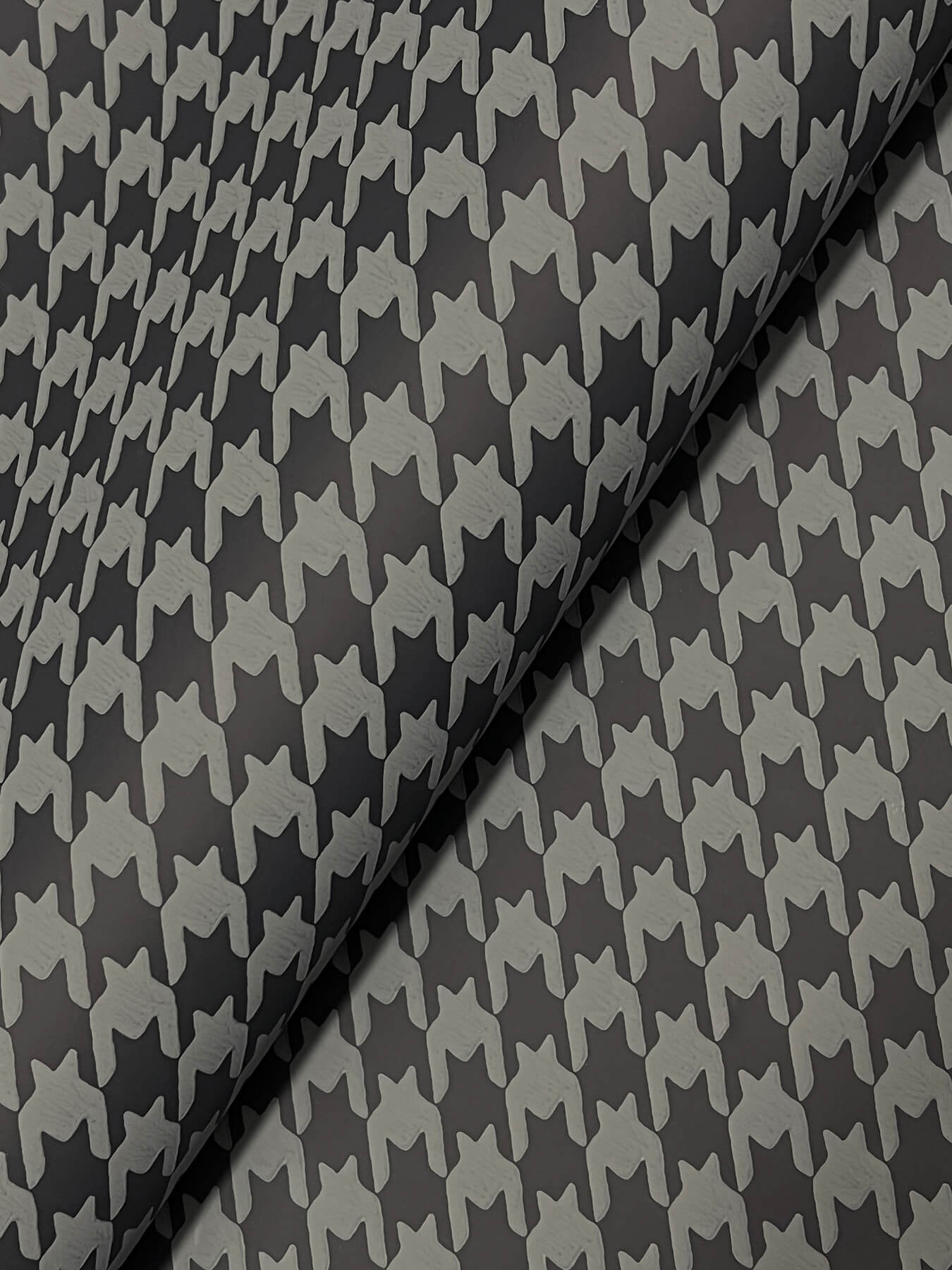 Watson Black Houndstooth Wallpaper