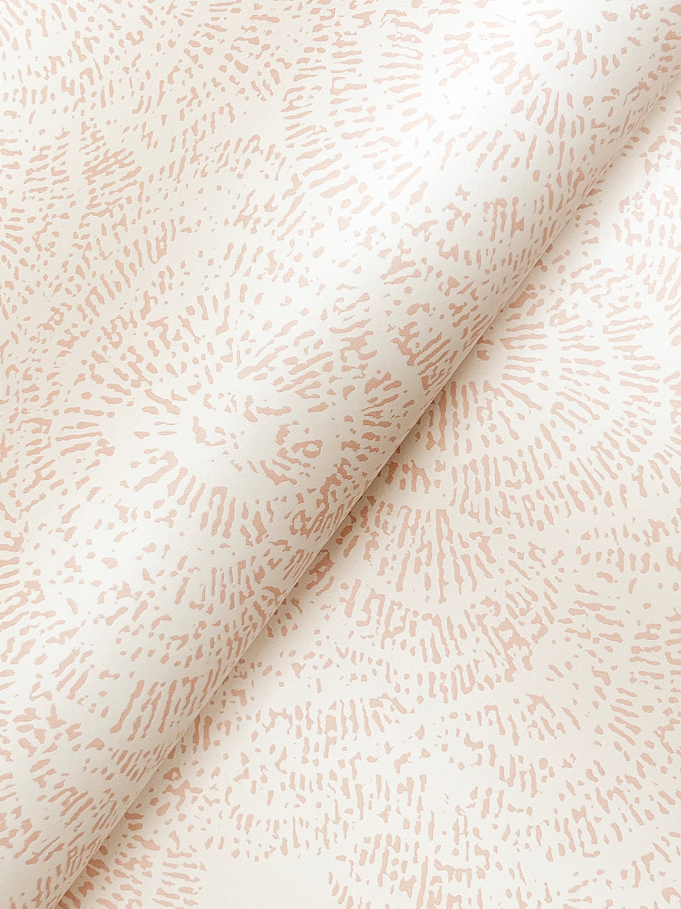 Ambroise Light Pink Abstract Floral Wallpaper