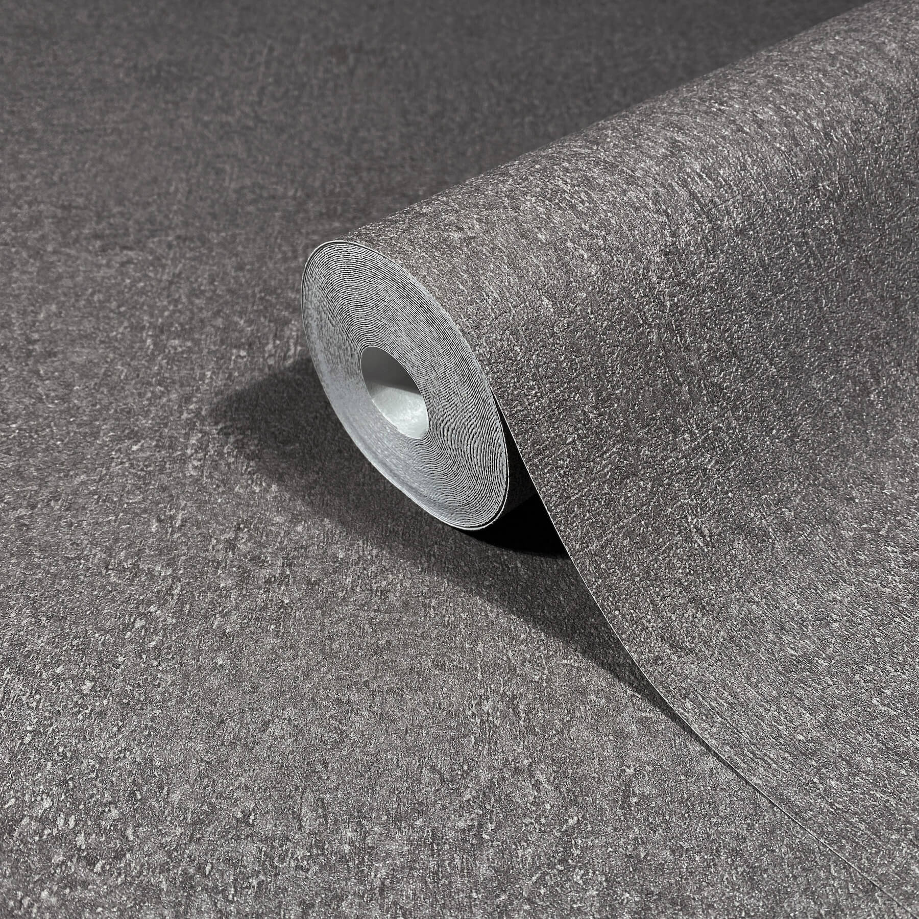 Jemma Dark Grey Distressed Wallpaper