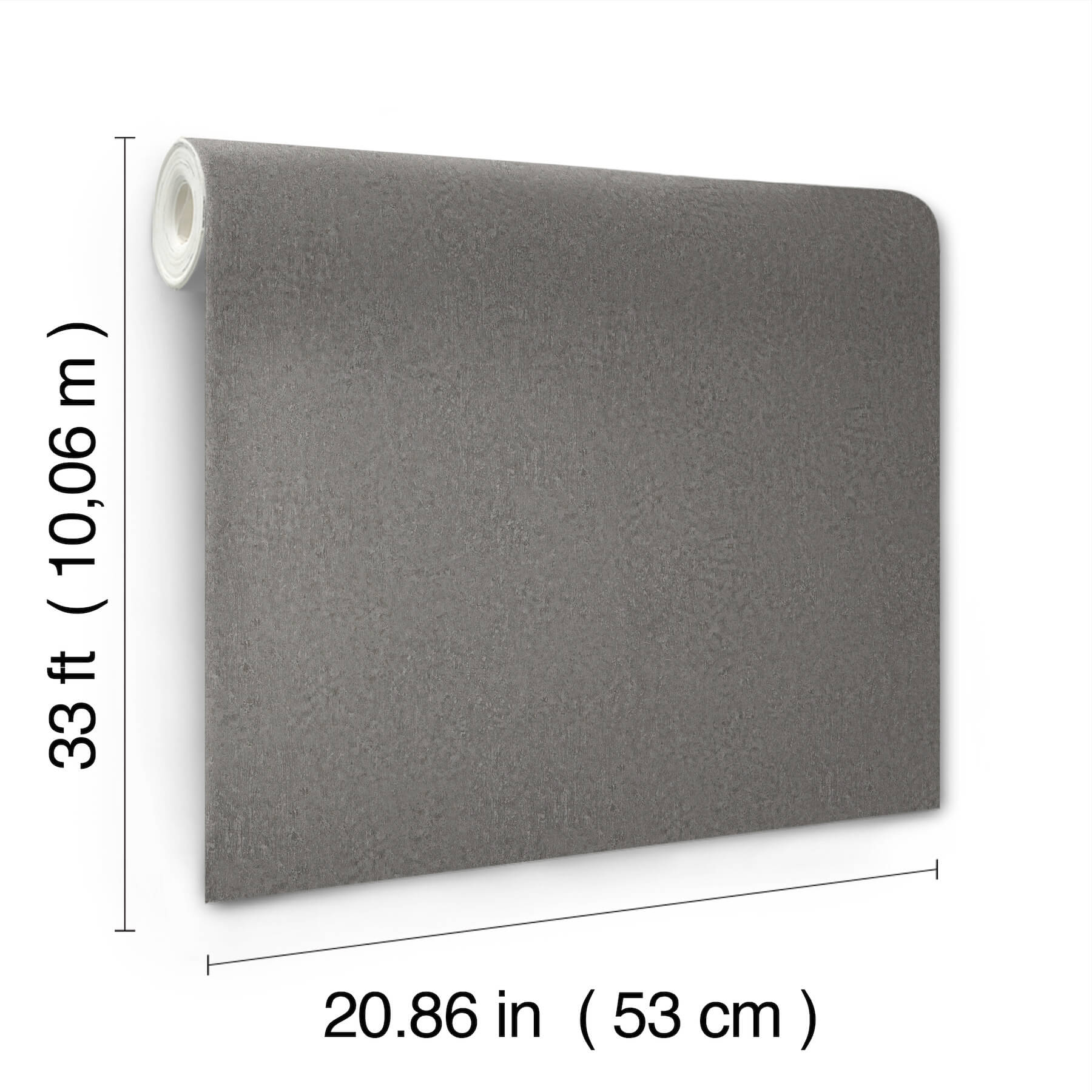 Jemma Dark Grey Distressed Wallpaper