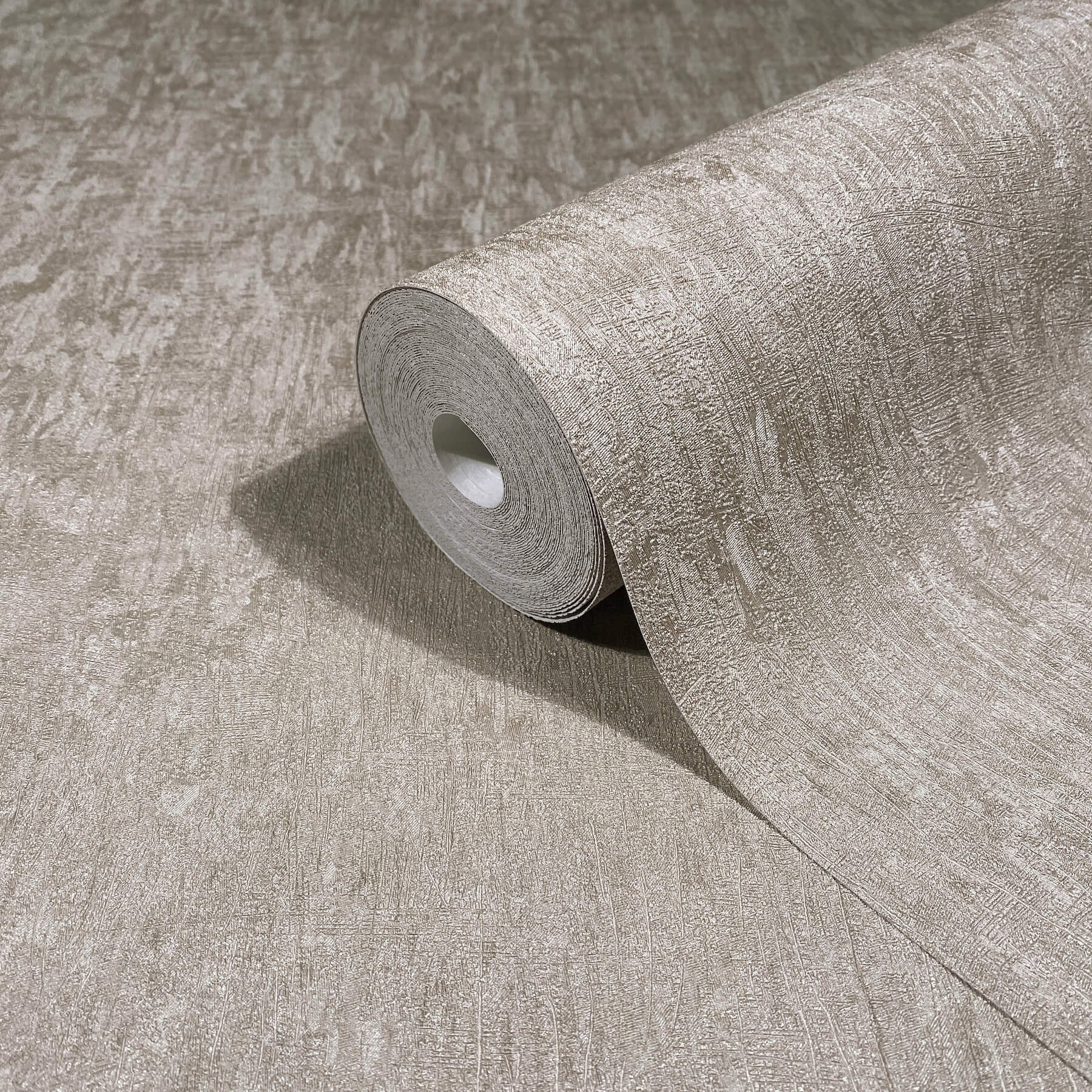 Dustan Taupe Distressed Wallpaper
