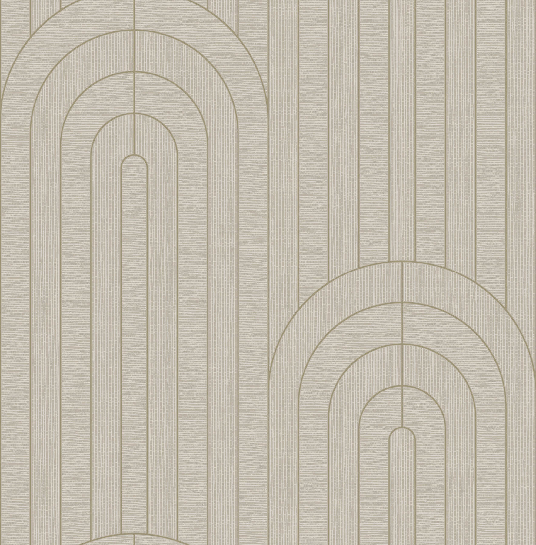 Declan Neutral Textured Arches Wallpaper