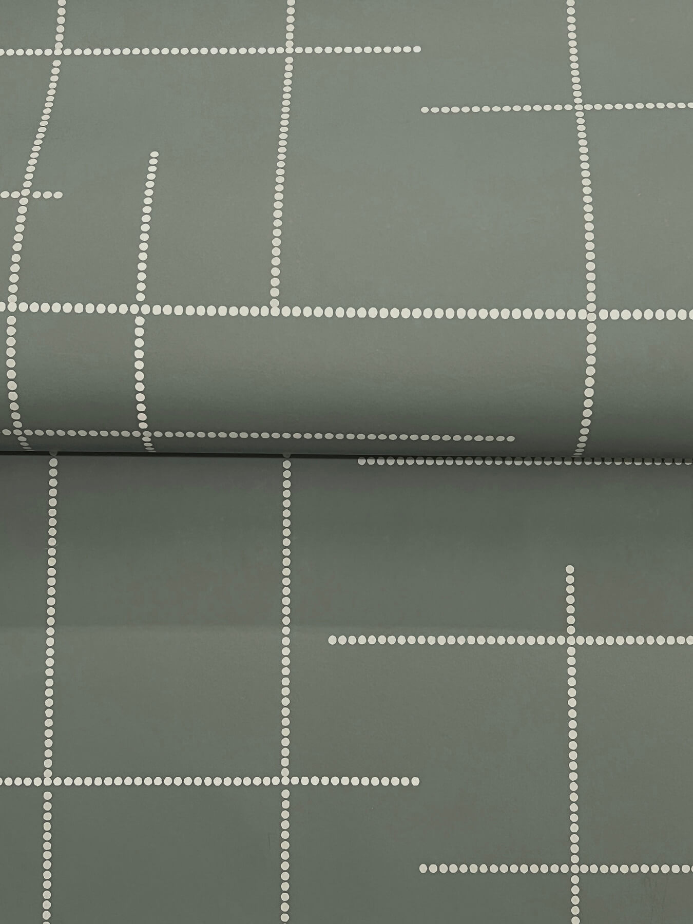 Wylie Moss Dotted Gridlines Wallpaper
