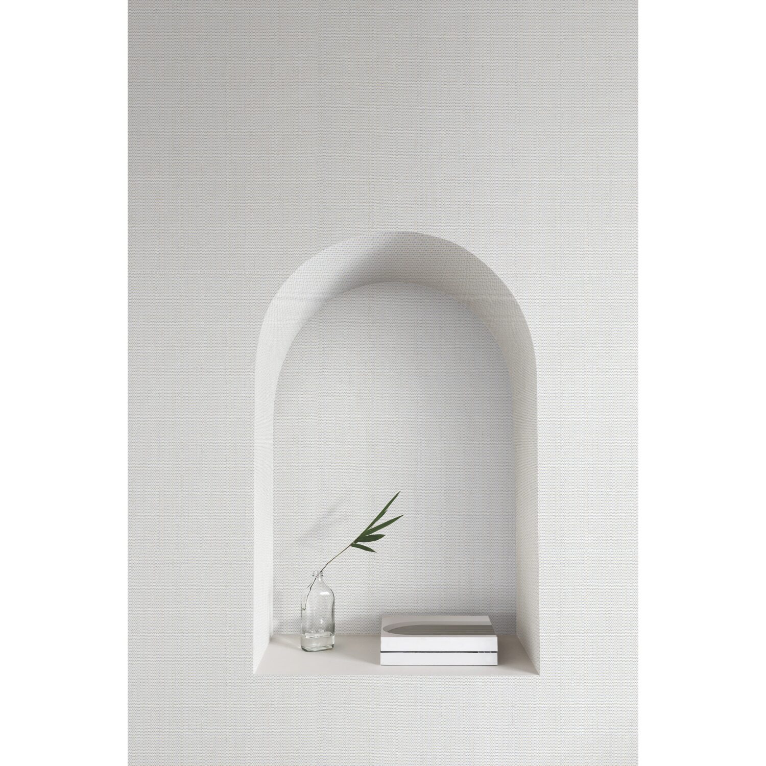 Echo White York High Performance Textile Wallcovering