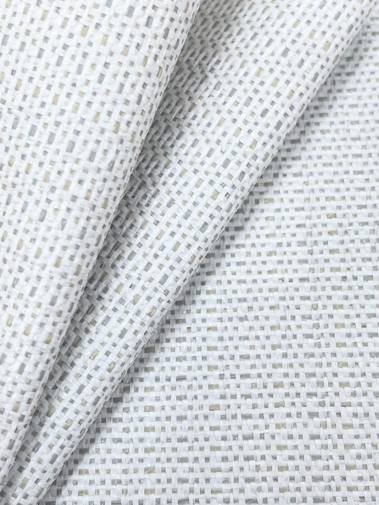 Echo White York High Performance Textile Wallcovering