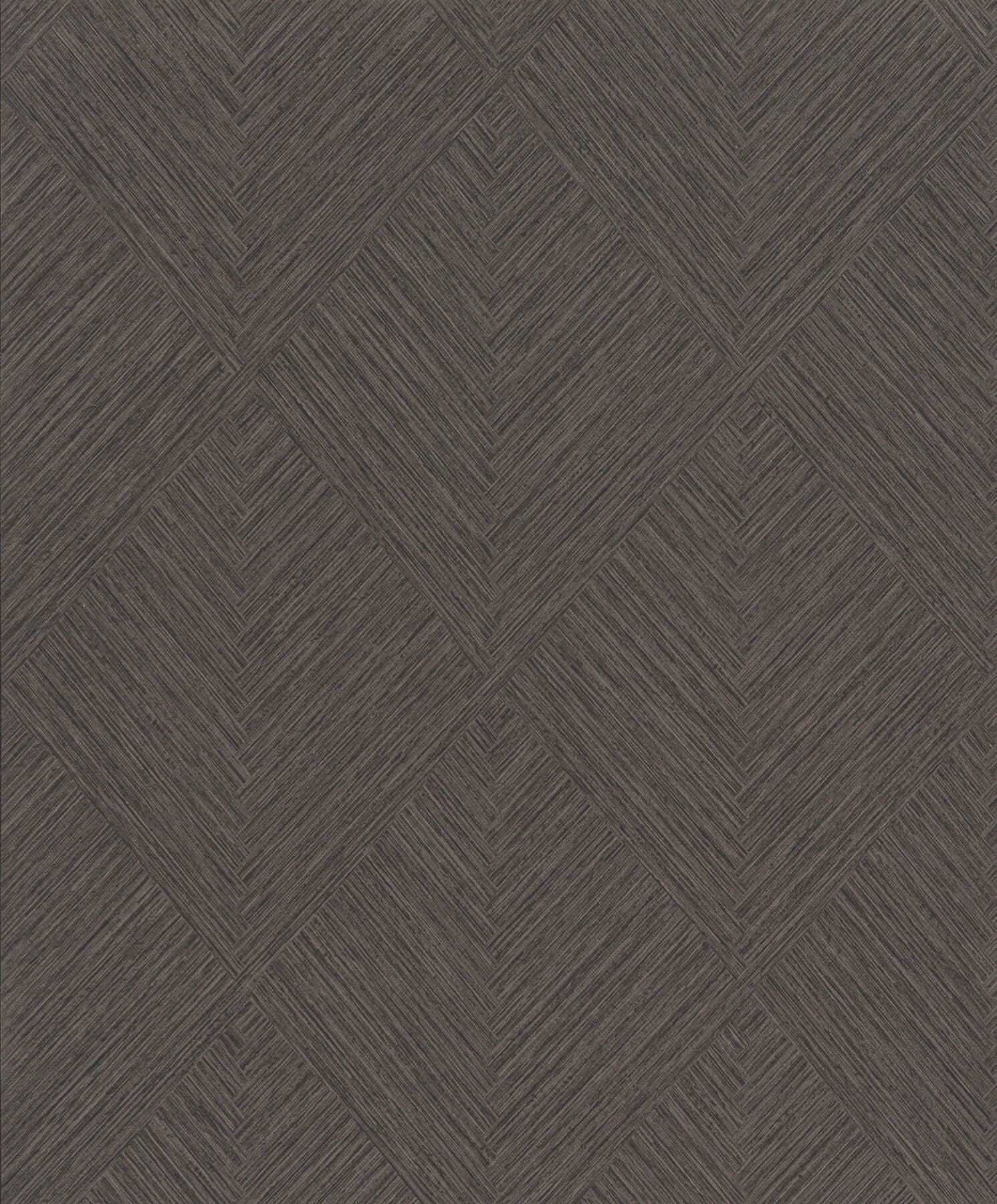Hollis Charcoal Textured Diamond Wallpaper