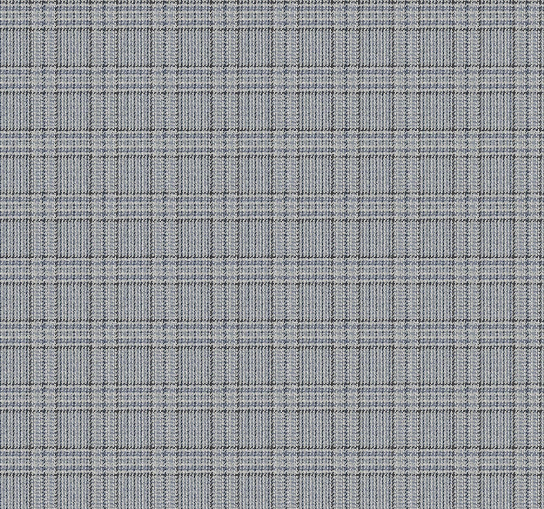 Harrington Plaid Blue Glen Check Wallpaper