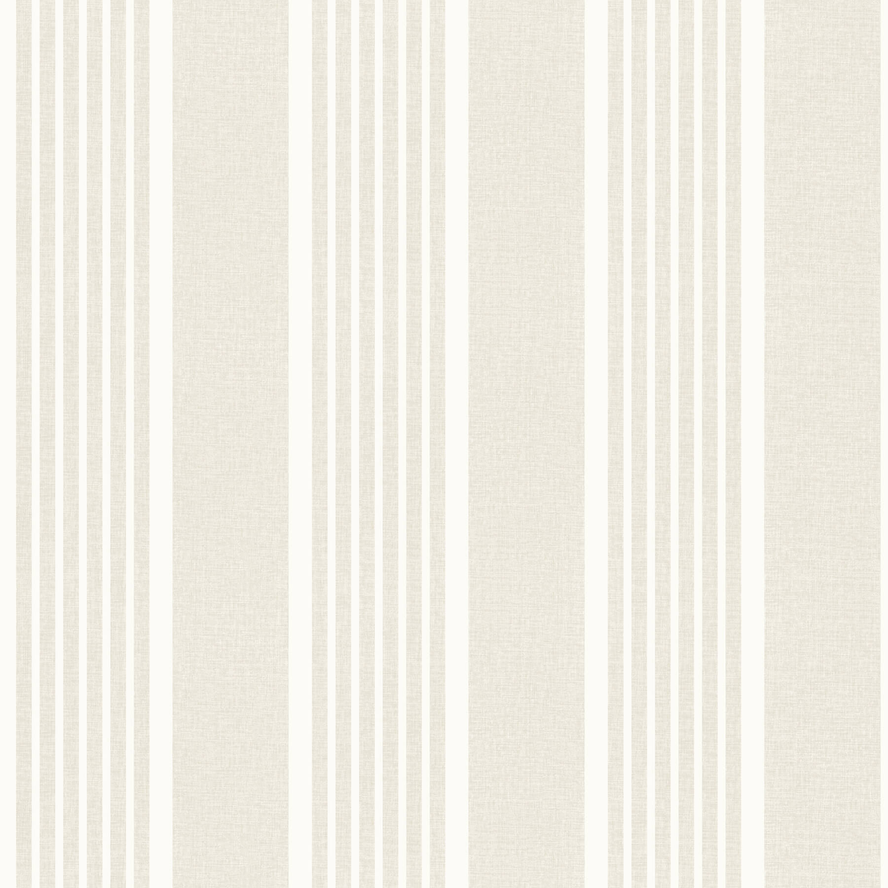Bingley Beige Embellished Stripe Wallpaper