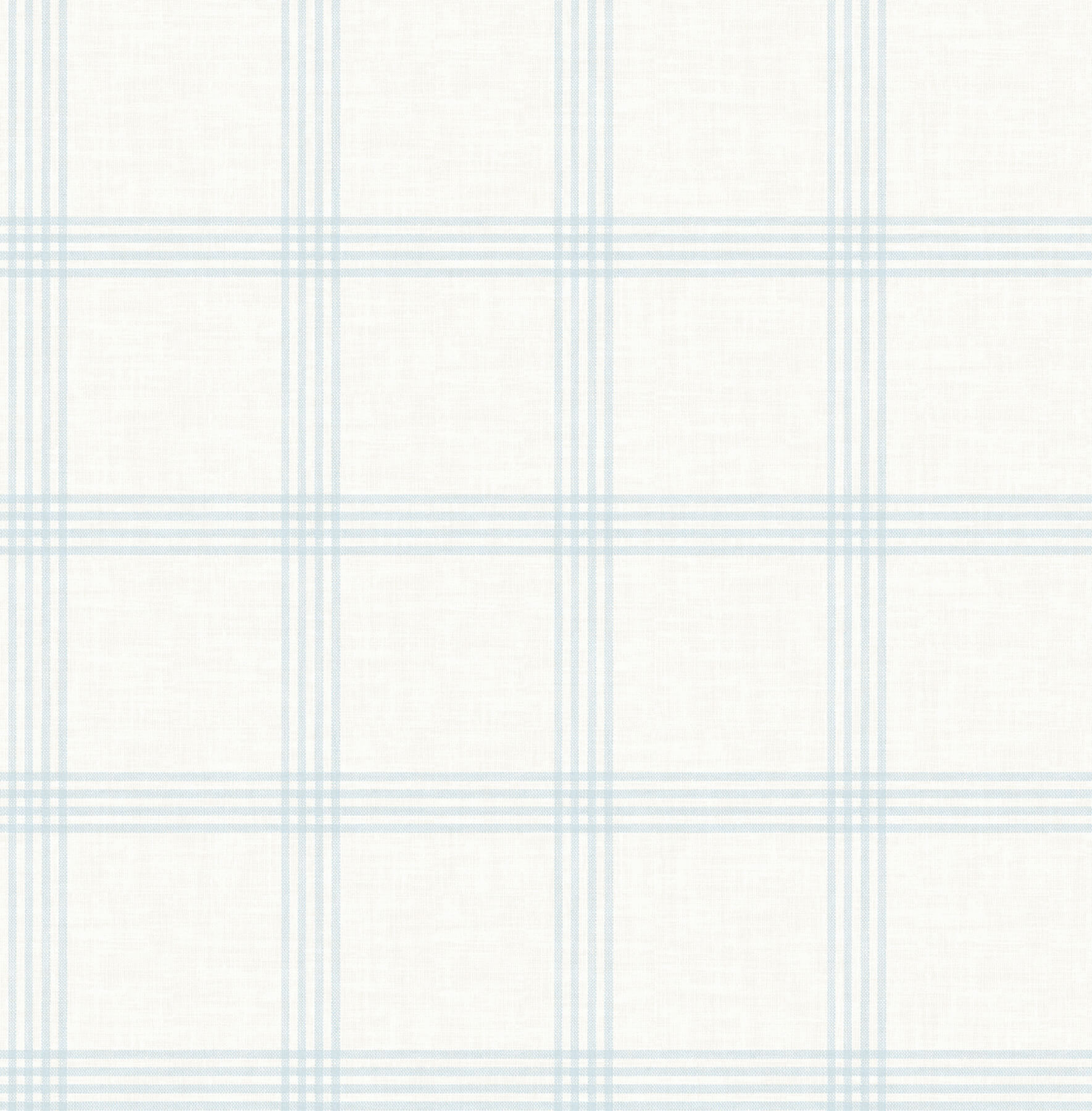 Twain Light Blue Plaid Wallpaper