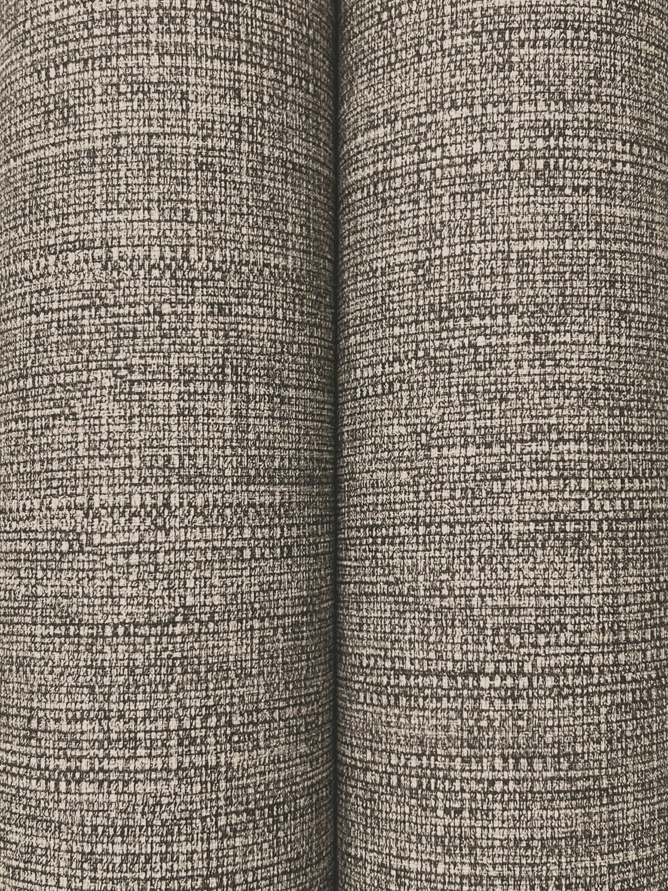 Terrene Charcoal Faux Linen Wallpaper