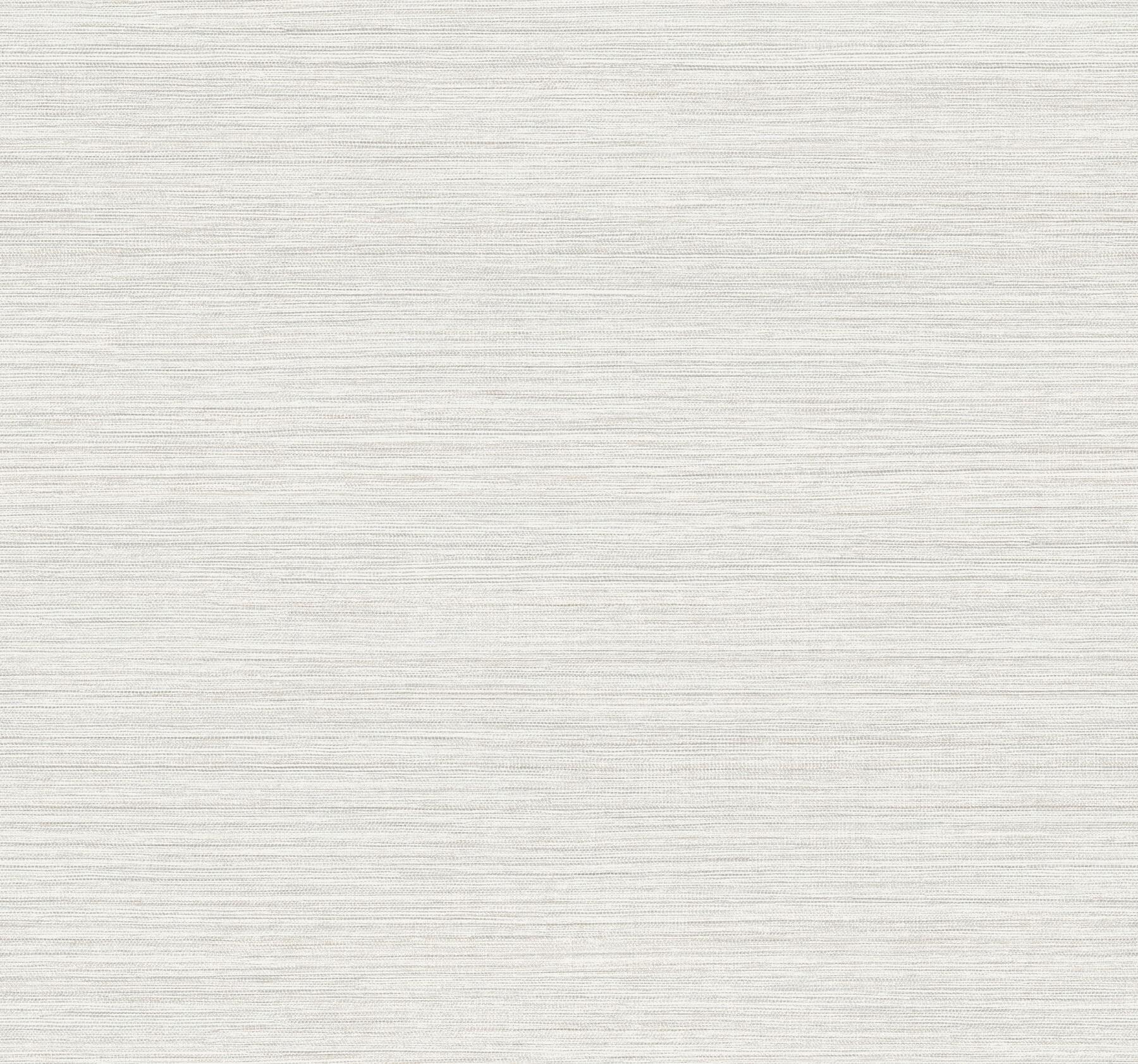 Mystic Off-White Faux Grasscloth Wallpaper